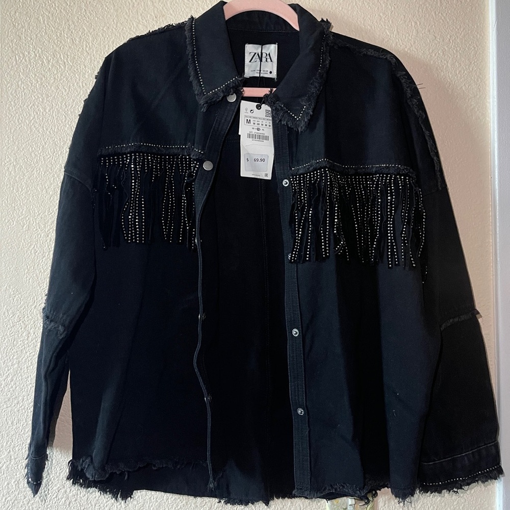 Zara Cowboy Jean Jacket
